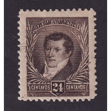 ARGENTINA 1896 GJ 198 ESTAMPILLA NUEVA CON GOMA U$ 65